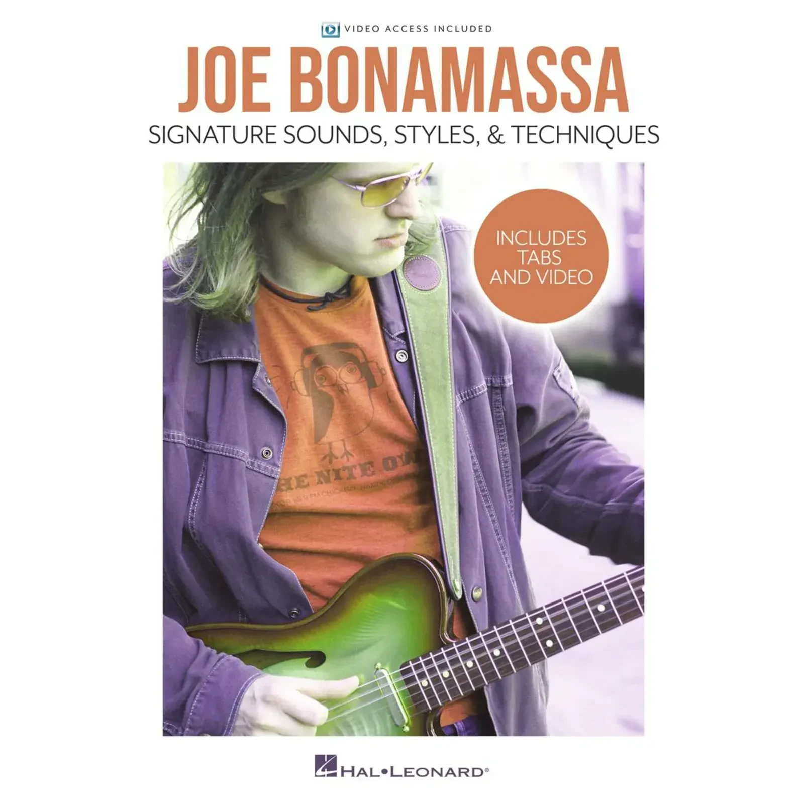 Сборник песен Hal Leonard Joe Bonamassa Signature Sounds, Styles & Techniques