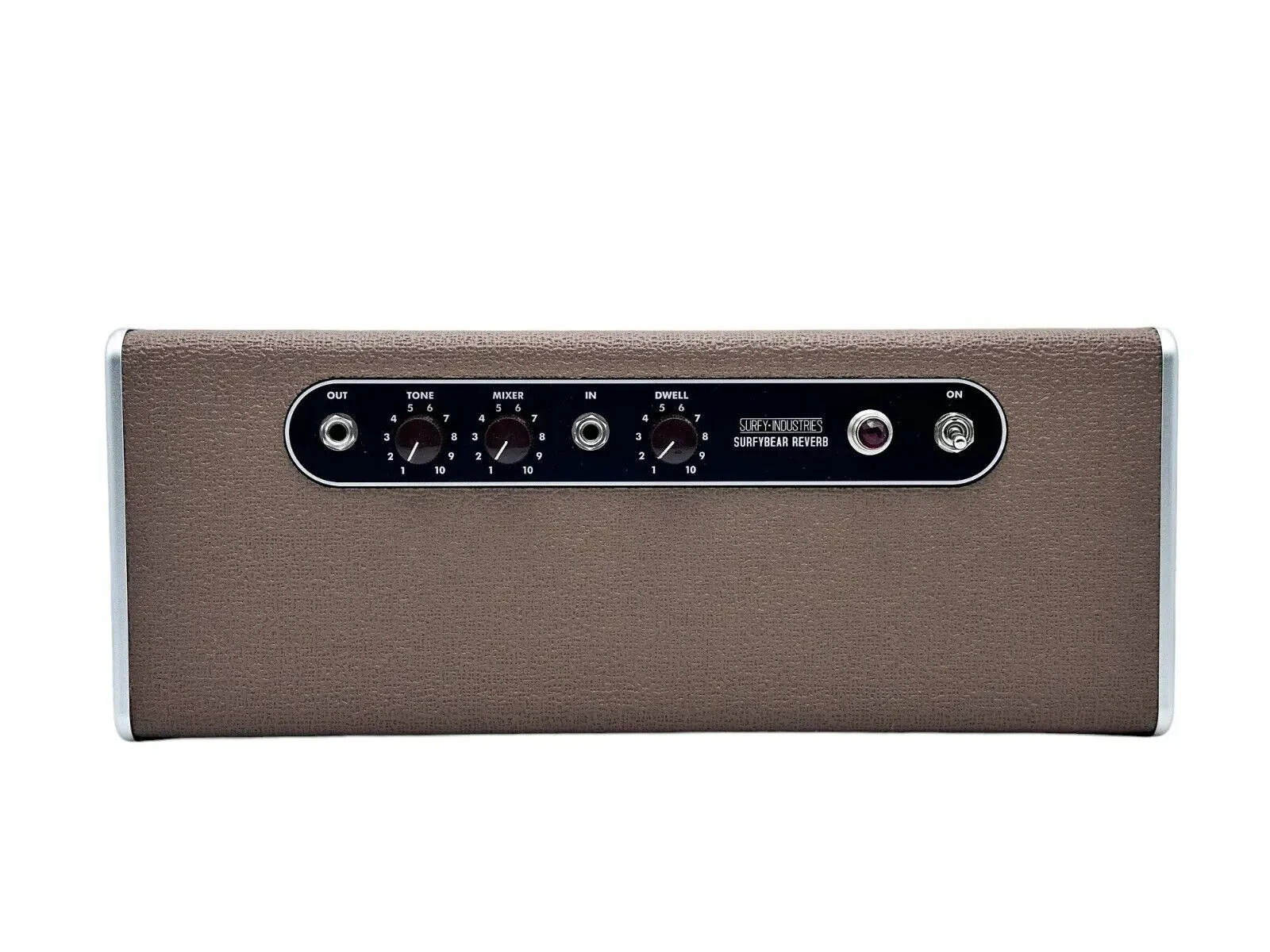Педаль эффектов для электрогитары SURFY INDUSTRIES SurfyBear Classic V3.0 коричневый