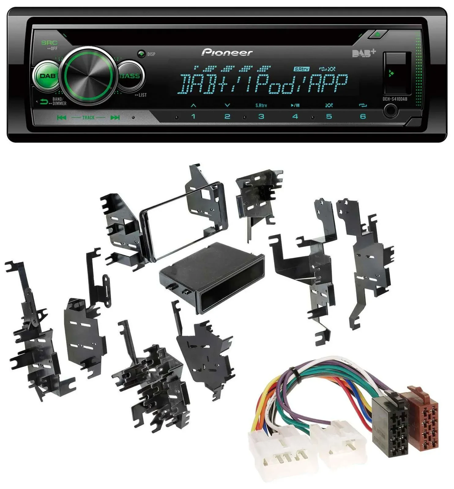 Pioneer USB MP3 DAB AUX CD Autoradio für Toyota Highlander MR2 Sequoia Yaris