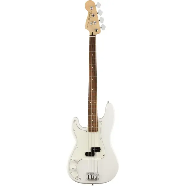 Бас-гитара Fender Player Precision Bass Pau Ferro FB Left-Handed Polar White