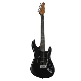 Fame Custom ST HSS RW Black - E-Gitarre