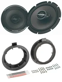 Pioneer 16,5cm 3-Wege 320Watt Lautsprecher für Skoda Fabia VW Bora Golf Passat P