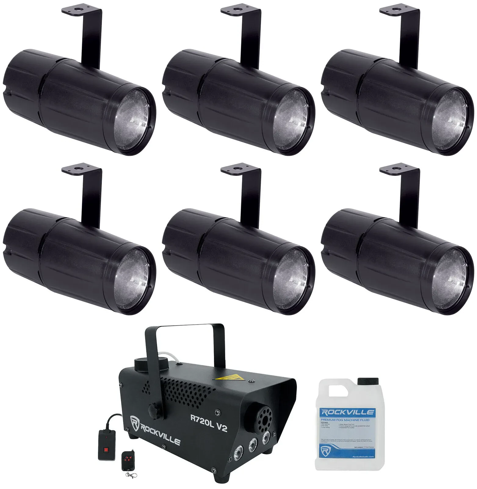 Комплект светового оборудования American DJ PINSPOT LED II+R720L V2