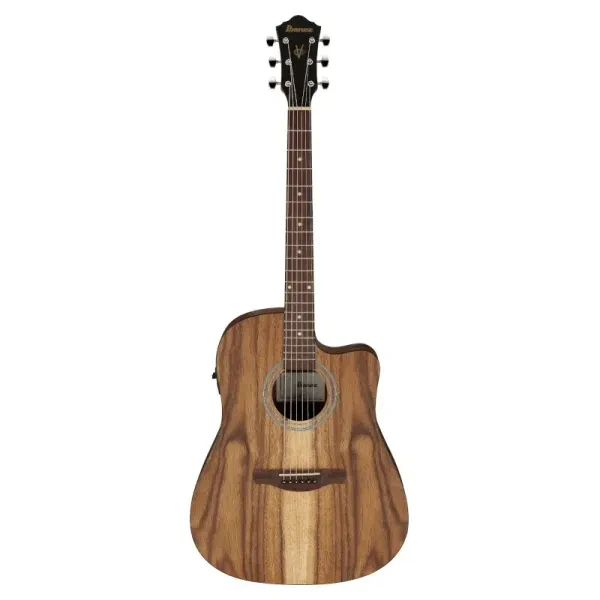 IBANEZ V40WSCE-OPB ❘ Westerngitarre ❘ Dreadnought ❘ Preamp ❘ White Siris
