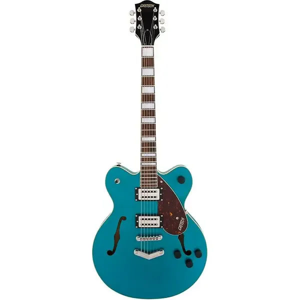 Электрогитара полуакустическая Gretsch G2622 Streamliner Center Block with V-Stoptail Ocean Turquoise