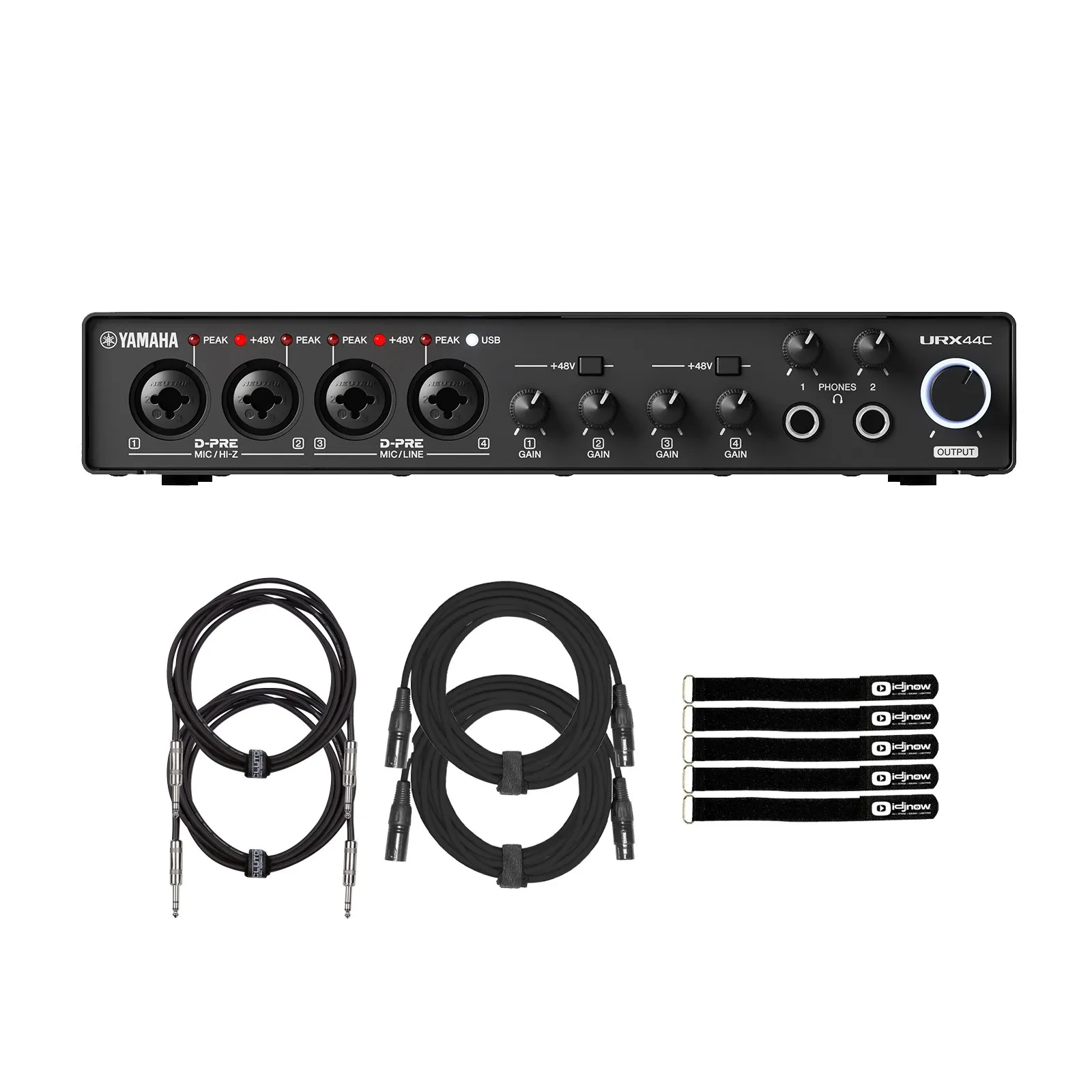 Yamaha Pro Audio URX22C Audio/MIDI Interface with Cables Package