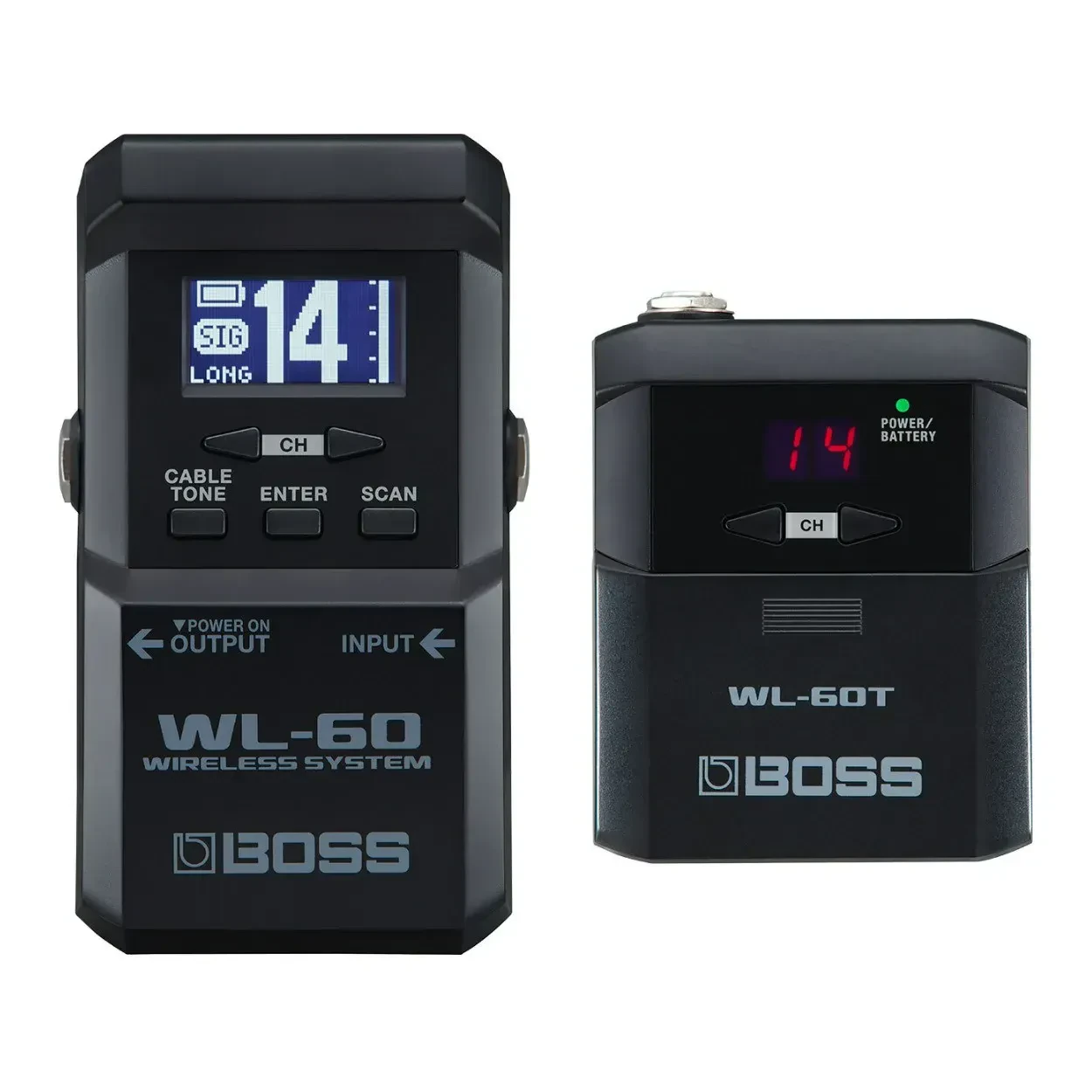 Б/У Радиосистема для гитары Boss WL-60 с LCD-дисплеем