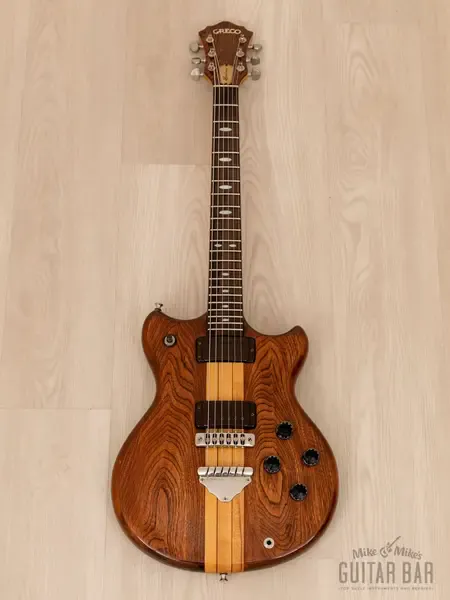 Электрогитара Greco GO700 Speed Way Neck Through Dark Stain Japan 1979