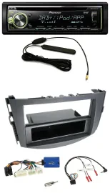 Автомагнитола для Toyota RAV4 (2011–2013) Pioneer MP3/USB/CD, DAB, поддержка управления на руле