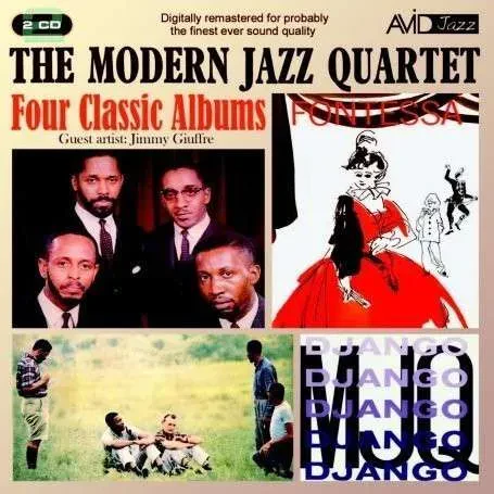 CD-диск Modern Jazz Quartet – The Modern Jazz Quartet / Django / Fontessa / At Music Inn (2CD)