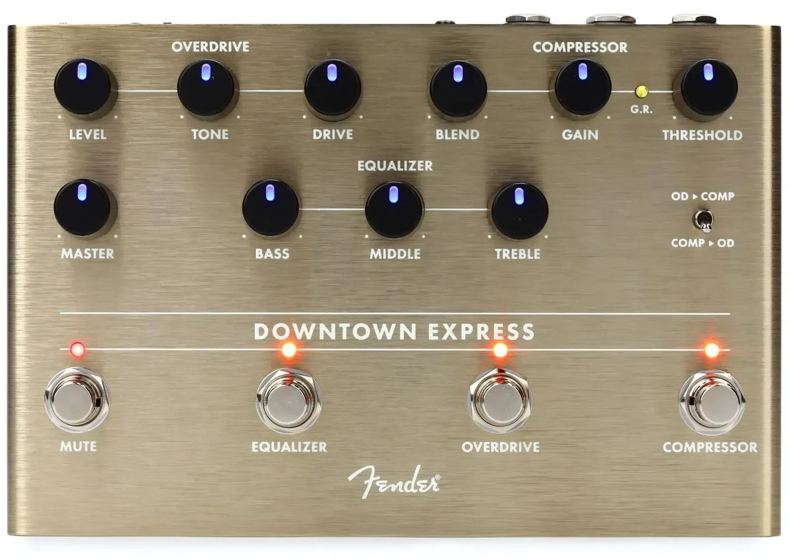 Педаль эффектов для бас-гитары Fender Downtown Express Bass