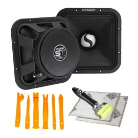 Kicker 49ST9MR4 w/ Speaker Installation Accessory Kit