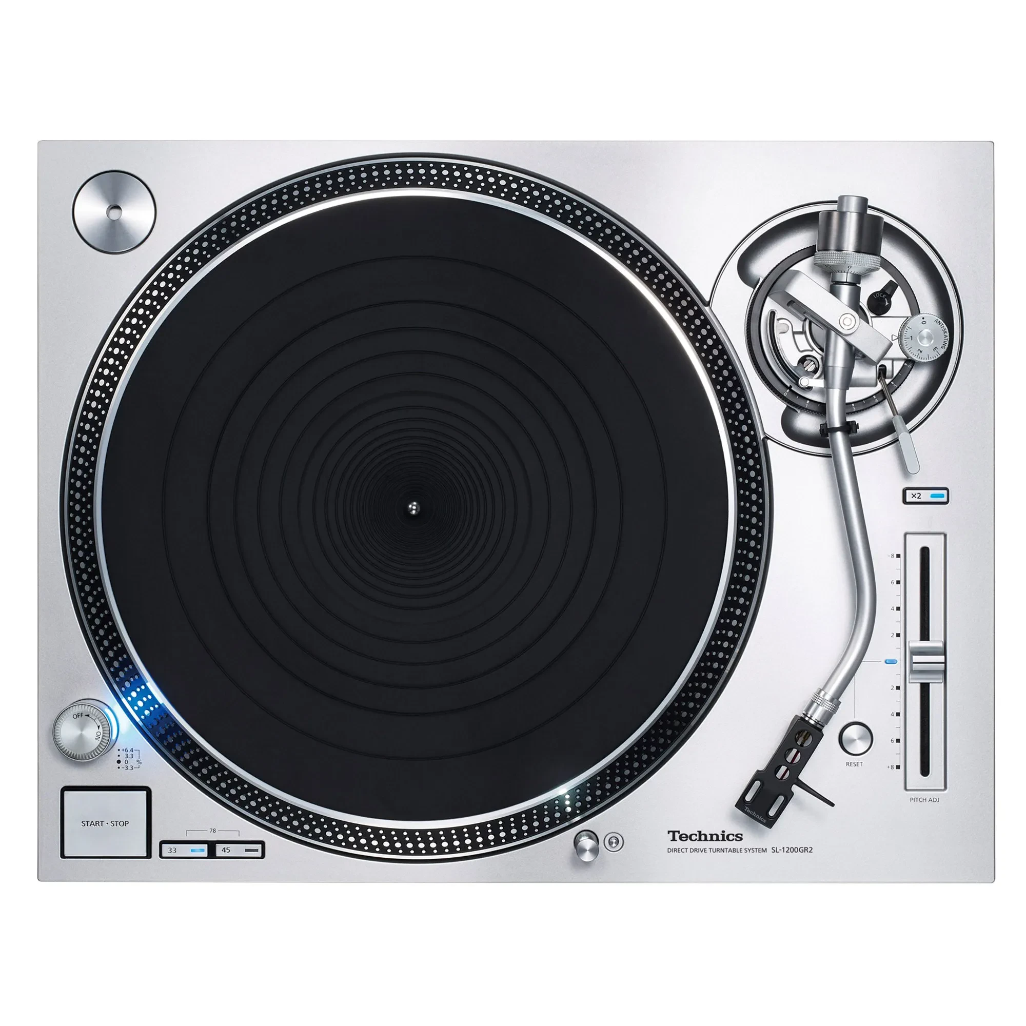 Виниловый проигрыватель Technics SL-1200GR2ES Silver
