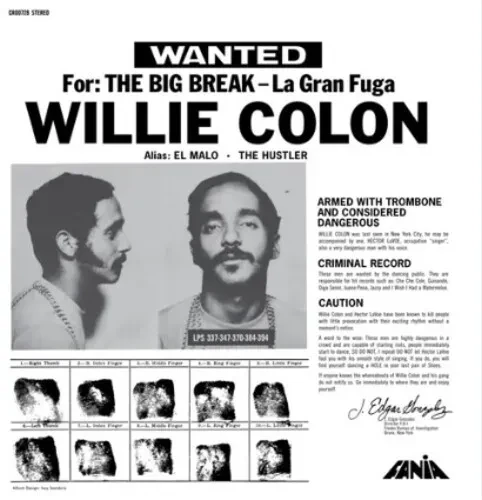 Виниловая пластинка Willie Colon – La Gran Fuga (Релиз 2024)
