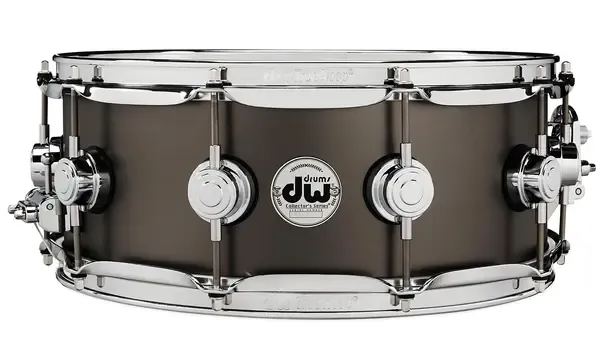 Малый барабан DW Collector's Brass 14x5.5 Black Over Brass