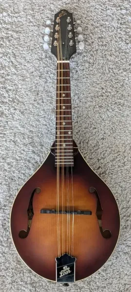 The Loar Model LM-110-BRB Honey Creek Hand-Carved A-Style Mandolin in Brownburst