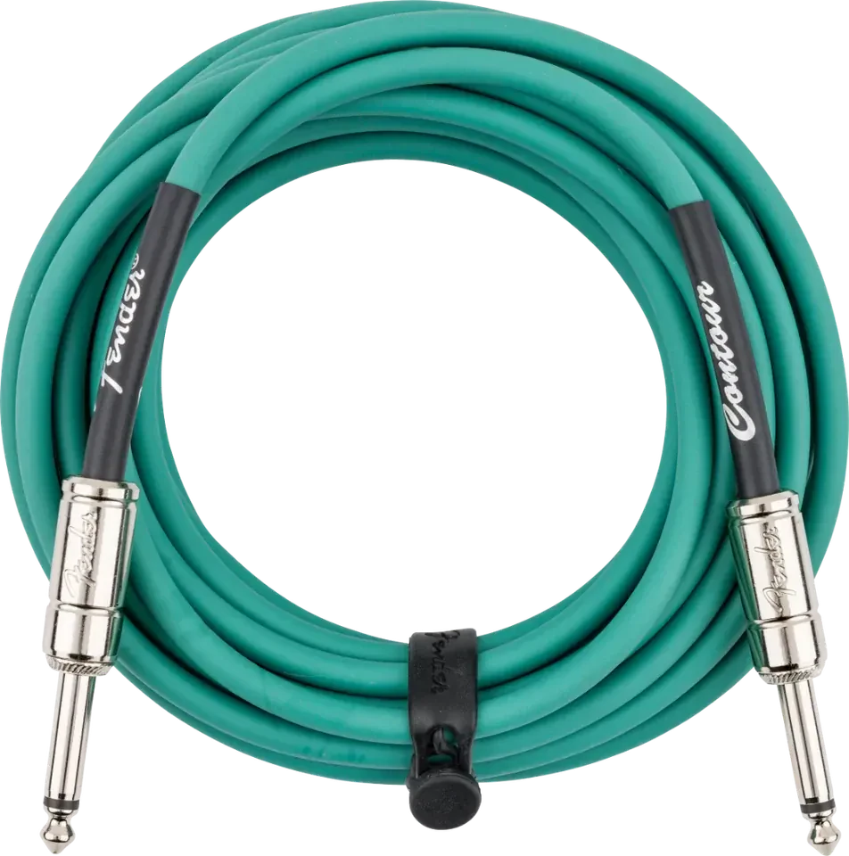 Инструментальный кабель Fender 099-0571-846 Contour Sherwood Green 5.5 м