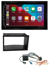 ESX 2DIN DAB USB MP3 Bluetooth Autoradio für VW Golf IV Polo Passat T4 Fox Quadl