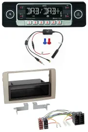 Dietz MP3 DAB Bluetooth USB Autoradio für Lancia Musa (ab 2005)