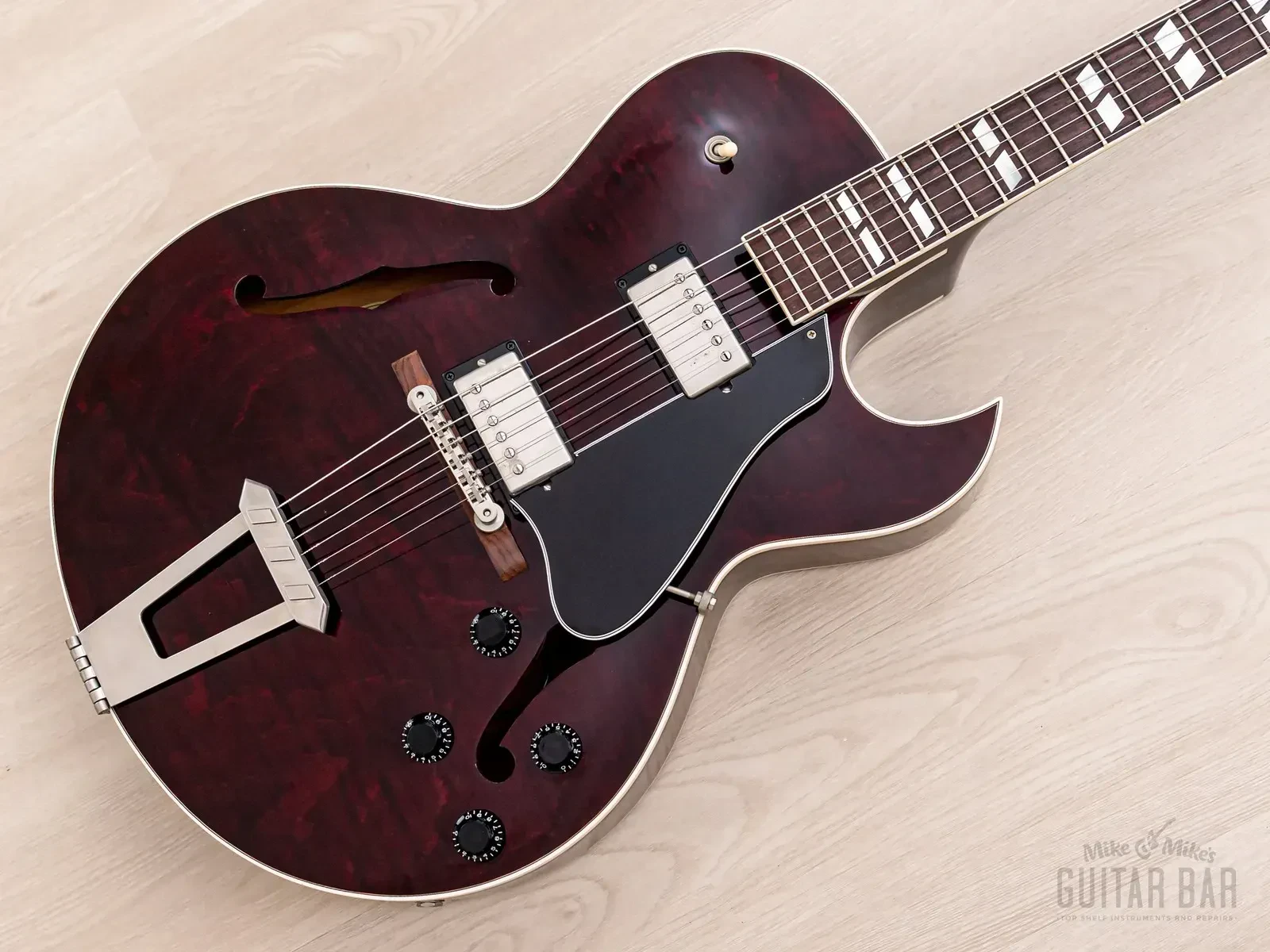 1999 Gibson ES-175 Wine Red Figured w/ 57 Classic PAFs, Case & Hangtags, Yamano