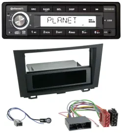 Continental USB 1DIN AUX DAB MP3 Autoradio für Honda CR-V (ab 2007)