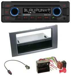 Автомагнитола Blaupunkt CD MP3 Bluetooth USB для Ford Fiesta/Focus (2004–2008), цвет антрацит