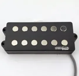 WOM6-BK M Series Звукосниматель для 6-струнной бас-гитары, хамбакер, MM-Bass Wilkinson