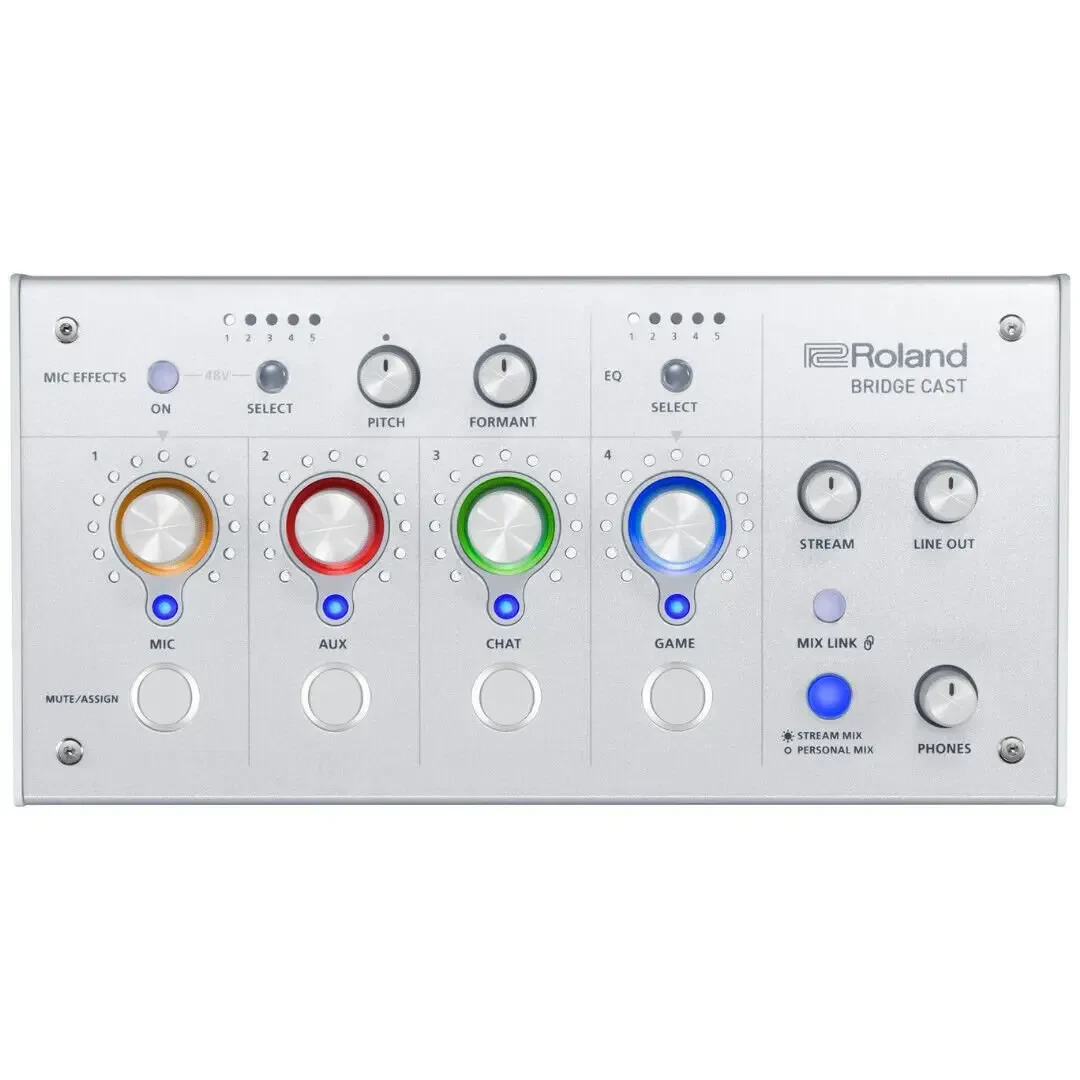 Микшер для стриминга Roland BRC-WH White