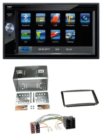 Blaupunkt SD Bluetooth 2DIN MP3 USB AUX Autoradio für Kia Ceed 01-09 proCeed 08-