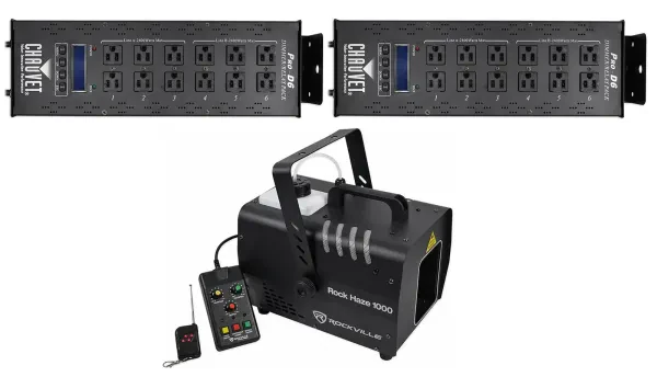 Генератор тумана Chauvet DJ ROCKHAZE 1000 с DMX-диммером