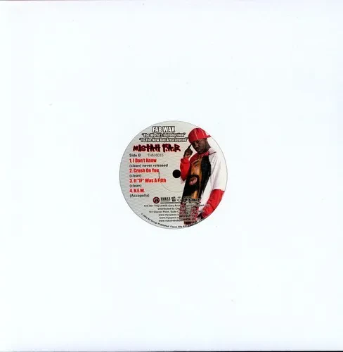 Виниловая пластинка Mistah F.A.B. – Super Sic Wit It/I Don't Know (Релиз 2006)