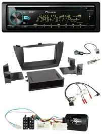 Автомагнитола для Hyundai ix35 2010–2013 Pioneer CD, USB, Bluetooth, DAB, черный