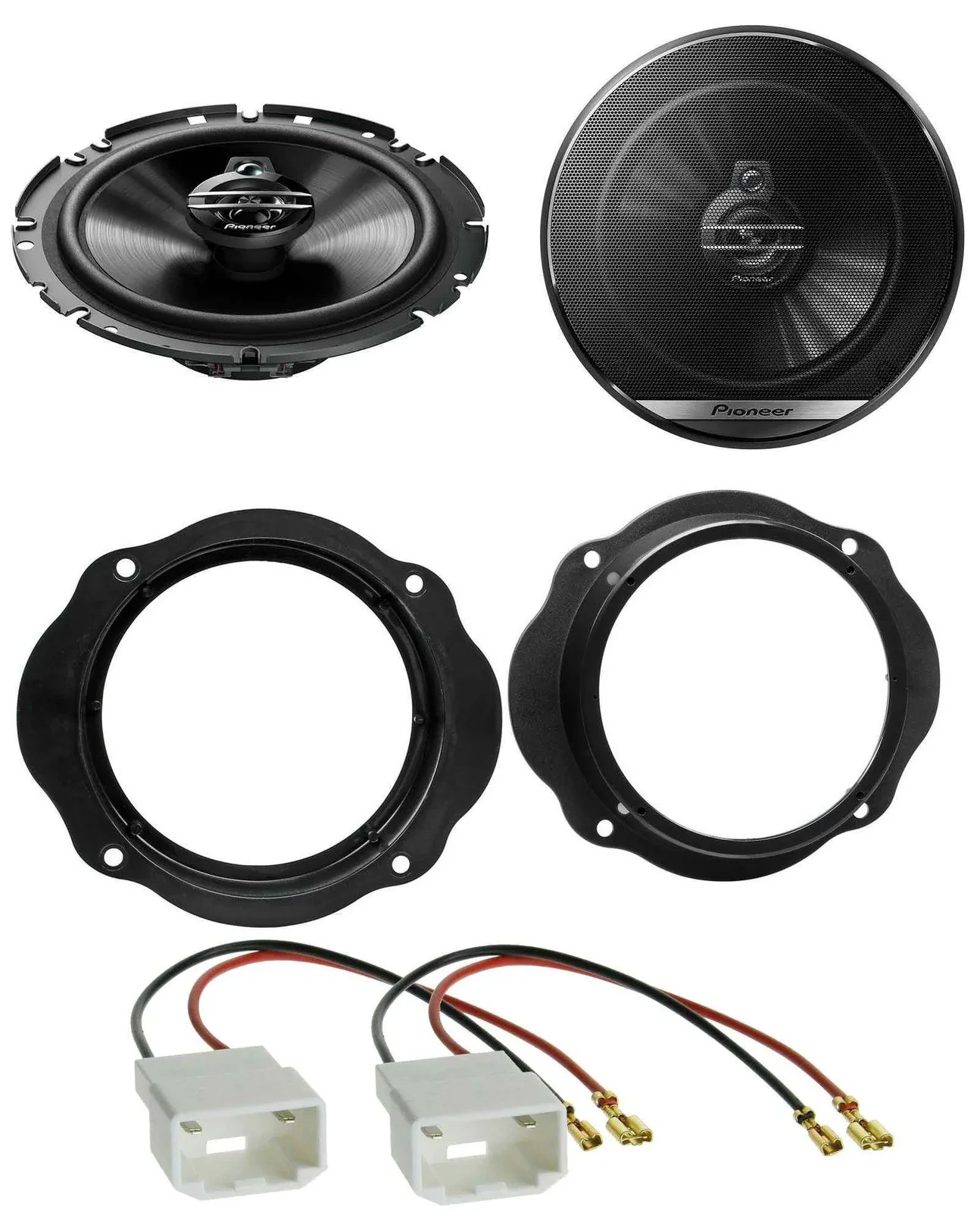 Динамик для авто Pioneer 16,5 см 3-полосный 300W для Ford C‑Max/Fiesta передняя дверь