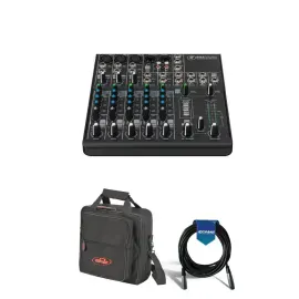 Mackie 802VLZ4 8-Channel Ultra-Compact Mixer, 3-Band EQ (80 Hz, 2.5 and 12 kHz)