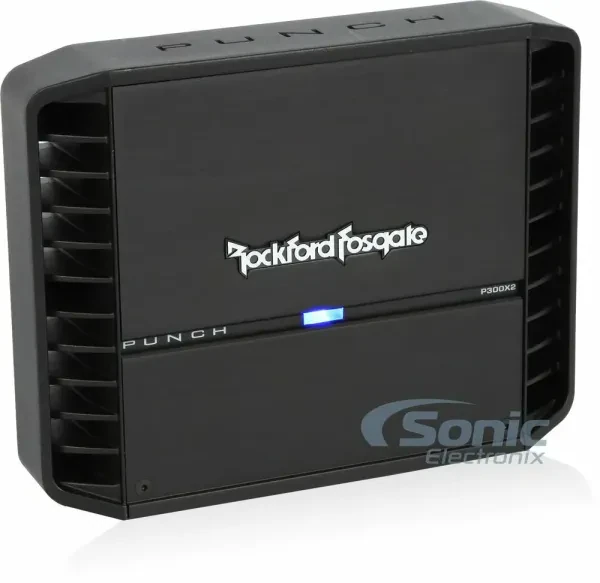 Rockford Fosgate P300X2 Punch Series 2-Channel Class AB Car Amplifier