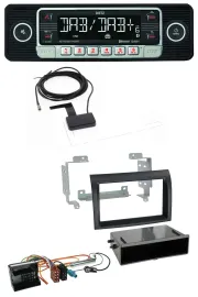 Автомагнитола Dietz DAB Bluetooth USB MP3 для Citroen Jumper (2006–2011) Quadlock черный