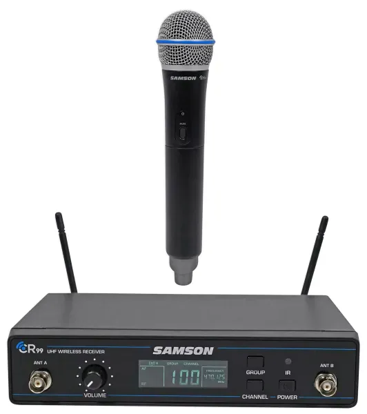 Samson Concert 99 UHF 80-Channel Wireless Handheld Microphone Mic System