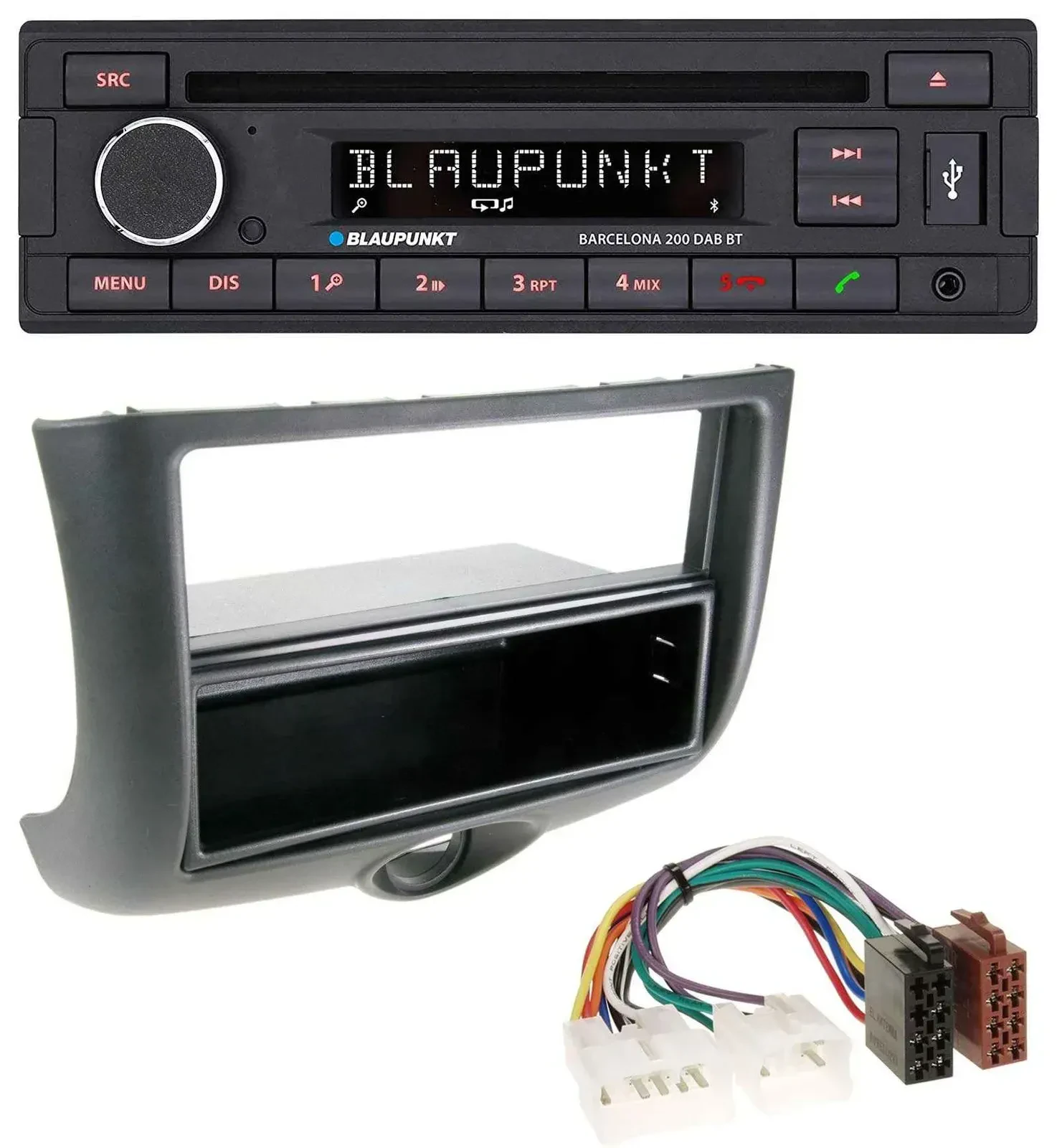 Blaupunkt USB DAB CD Bluetooth MP3 Autoradio für Toyota Yaris (1999-2003)