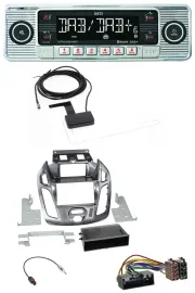 Dietz Bluetooth USB MP3 DAB Autoradio für Ford Transit Connect 2012-2018 Display