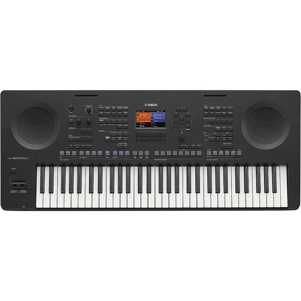 Синтезатор цифровой Yamaha PSR-SX620 61 клавиша, черный