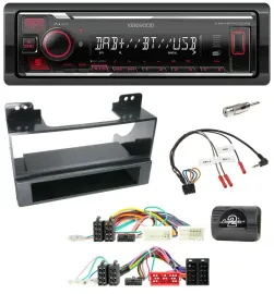 Kenwood Lenkrad Bluetooth USB DAB Autoradio für KIA Carnival II VQ 2006-2011