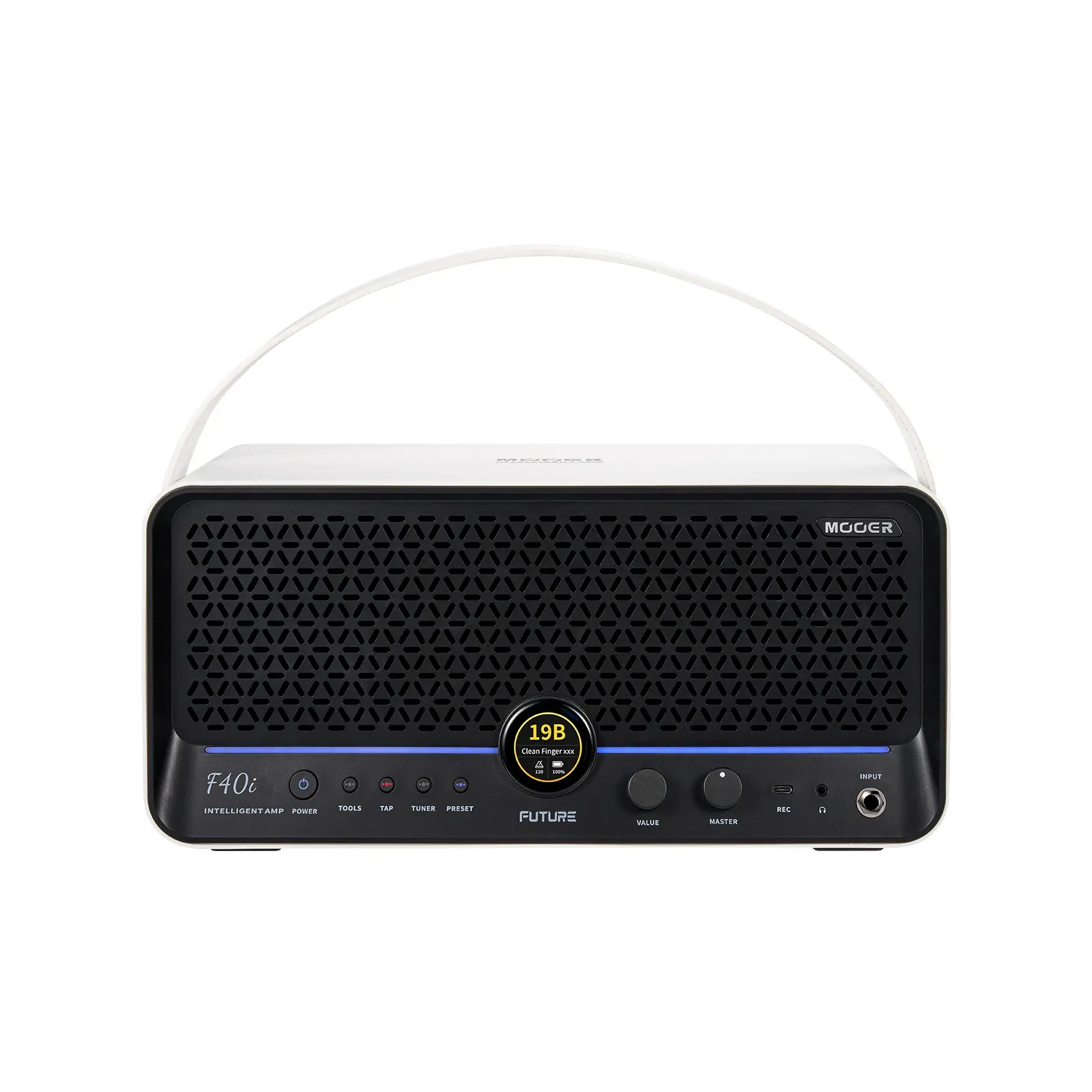 Mooer F40i White  комбик для электрогитары с встроенным процессором