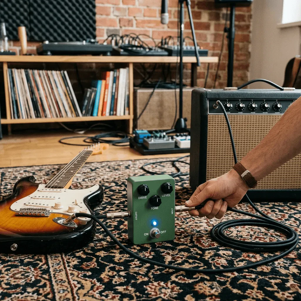 Как подключить гитарную педаль