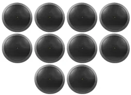 10) JBL CONTROL 16C/T-BK 6.5" 30w 70v Commercial Restaurant/Bar Ceiling Speakers