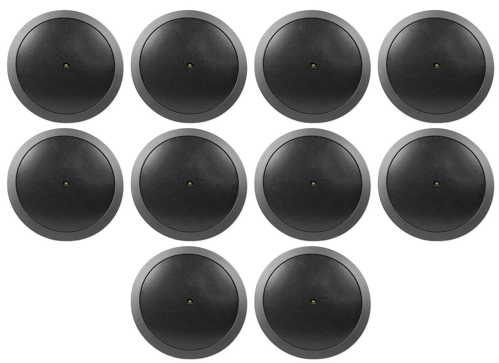 10) JBL CONTROL 16C/T-BK 6.5" 30w 70v Commercial Restaurant/Bar Ceiling Speakers