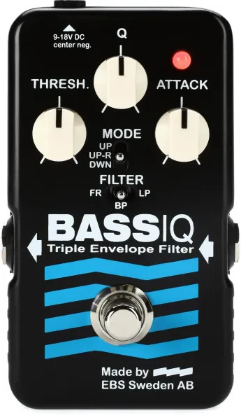 Педаль эффектов для бас-гитары EBS Bass IQ Analog Triple Envelope Filter