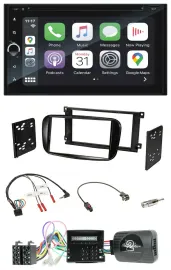 Blaupunkt USB DAB Bluetooth 2DIN TMC Lenkrad Navigation für Ford Mondeo S-Max gl
