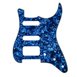 Панель для гитарной деки D'Andrea DPP-ST-BLP-HSS Stratocaster HSS Blue Pearl