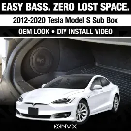 Open Box, Great - NVX BE-TSLAS-VCW104 Subwoofer for 2012-2024 Tesla Model S