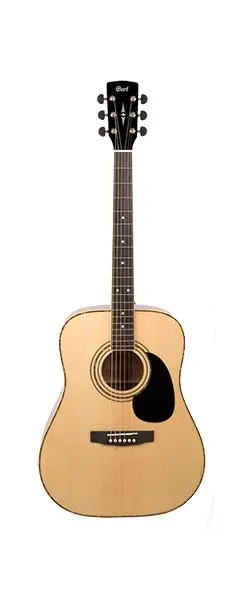 Акустическая гитара Cort AD880 Dreadnought Natural Satin с чехлом